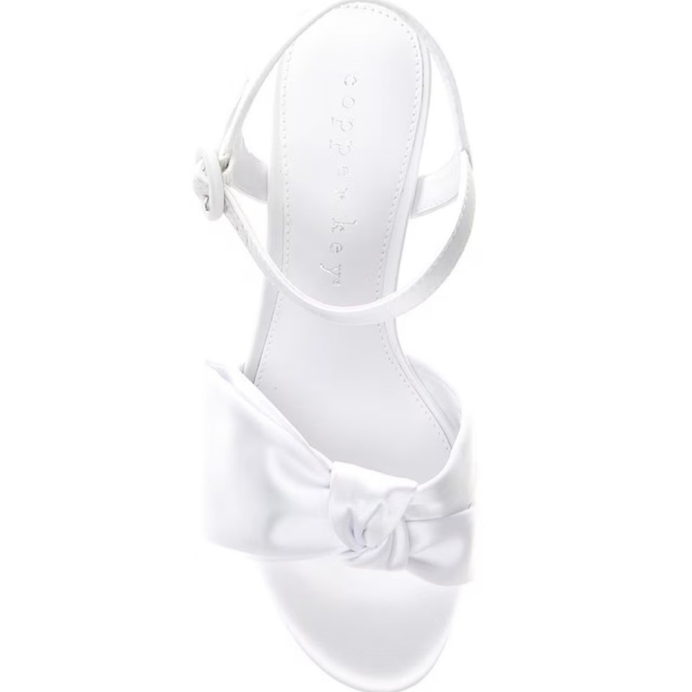 Copper Key Women's Sandals with Bow Accent